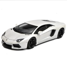 Welly 1:18 Lamborghini Aventador LP700-4 гоночный литой модельный автомобиль в коробке