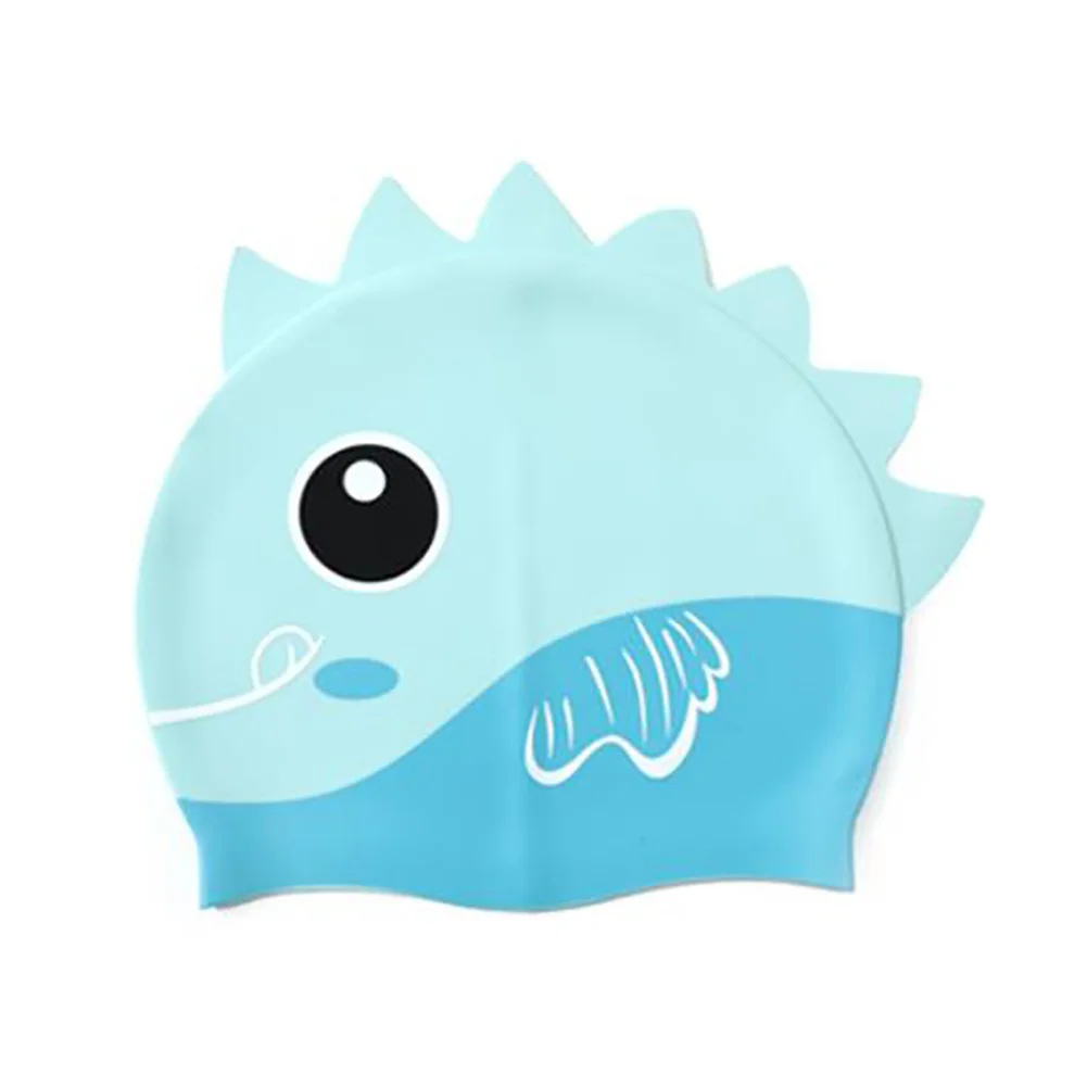 

Balight Kids Swimming Caps Boys Girls Silicone Waterproof Ear Protect Children Swim Pool Cap Cartoon Diving Hat