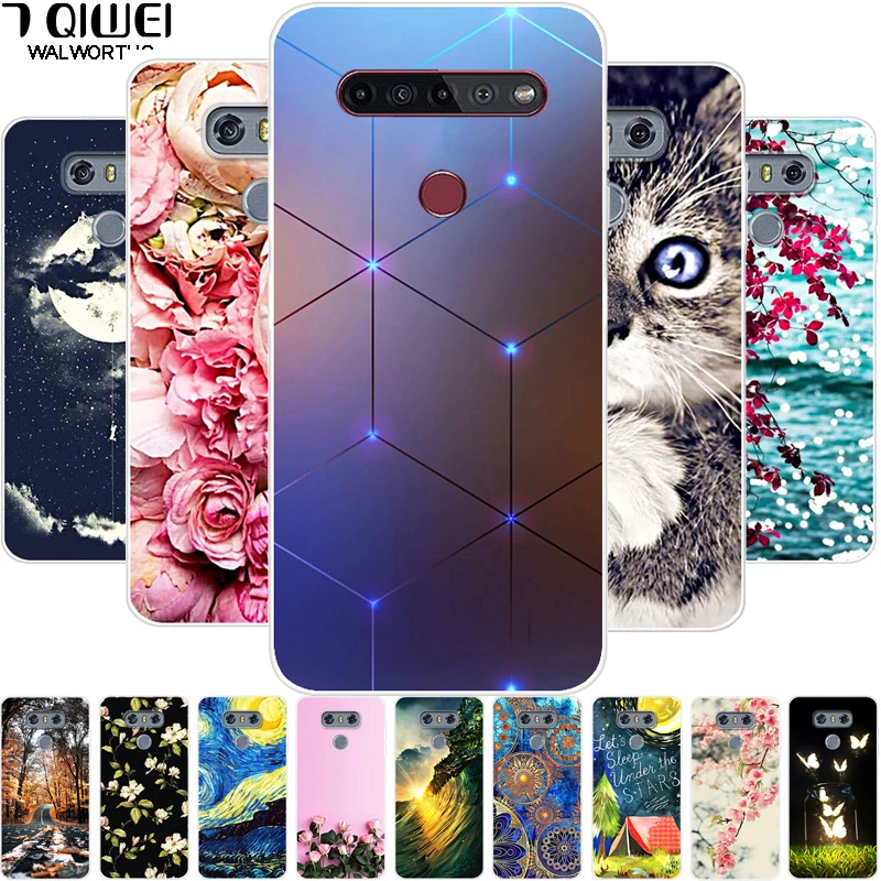 Силиконовый чехол для LG K51S с рисунком задняя крышка K61 Thinq телефона K41S / V60 5G чехлы
