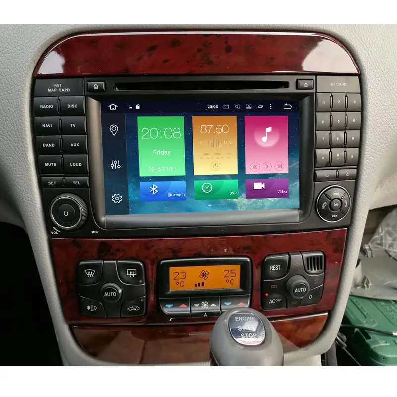 Best 7 Inch Android 9.0 Octa Cores Car Radio Stereo Systemr For Mercedes Benz S320 S350 S400 W220 W215 S Class GPS Multimedia Carplay 1 Best 7 Inch Android 9.0 Octa Cores Car Radio Stereo Systemr For Mercedes Benz S320 S350 S400 W220 W215 S Class GPS Multimedia Carplay 1