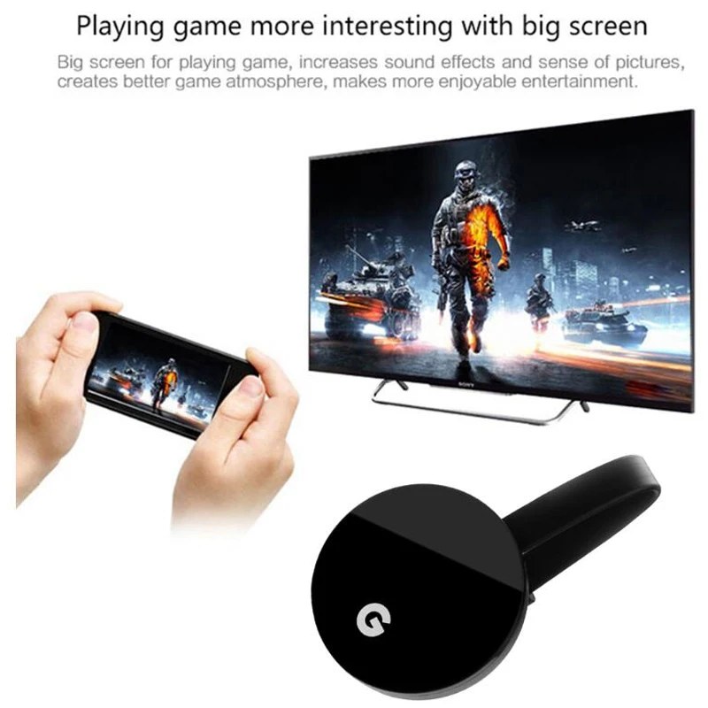 Anycast G7s Miracast DLNA AirPlay зеркальный экран медиа поток беспроводной HDMI tv Stick Wifi Дисплей ключ приемник для IOS Android