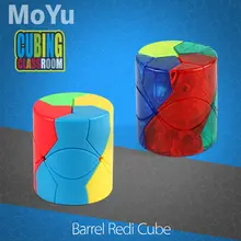 MoFangJiaoShi Moyu Cubing классный куб Redi, цилиндрическая головоломка, без наклеек, магический куб, игрушки для детей