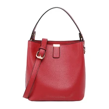 Высококачественные кожаные женские сумки Хобо с кисточками, женские сумки на плечо, большая красная Дамская ручная сумка, женские сумки через плечо для женщин