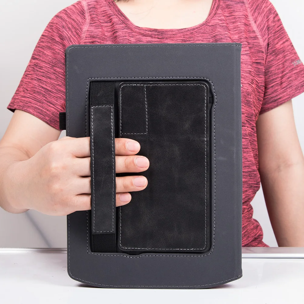 Смарт чехол BOZHUORUI для Pocketbook Inkpad X 10 3 дюйма двойная подставка защитный с