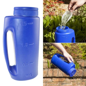 

Handheld Grass Tools Adjustable Hole Size Plant Flower Lawn Fertiliser PE Vegetable Insect Repellent Gardening Spreader Pot