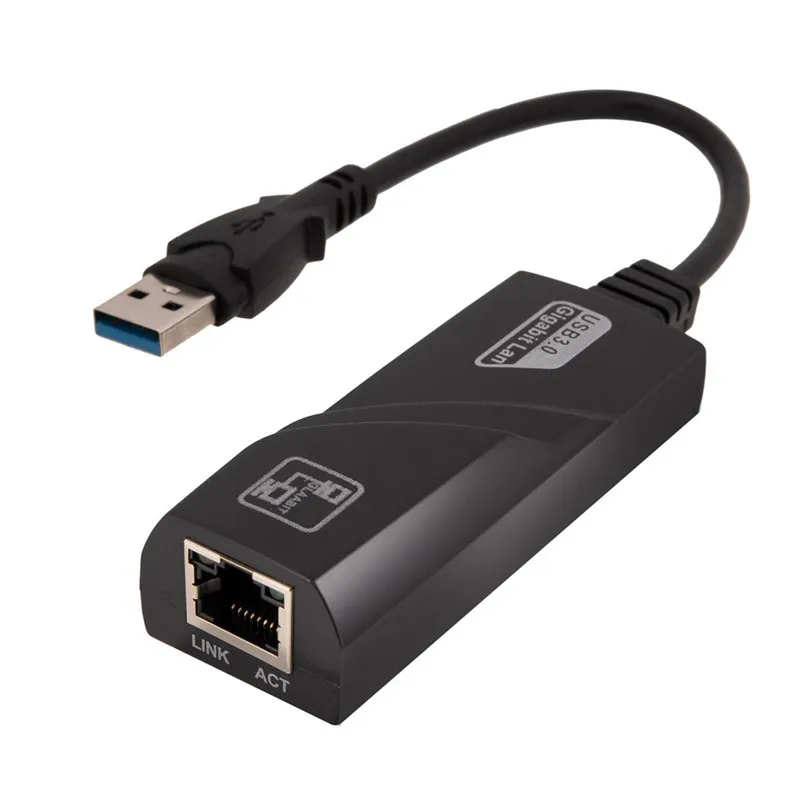 

CARPRIE USB 3.0 Ethernet Adapter USB TO RJ45 Gigabit Ethernet Supporting 10/100/1000 Mbp