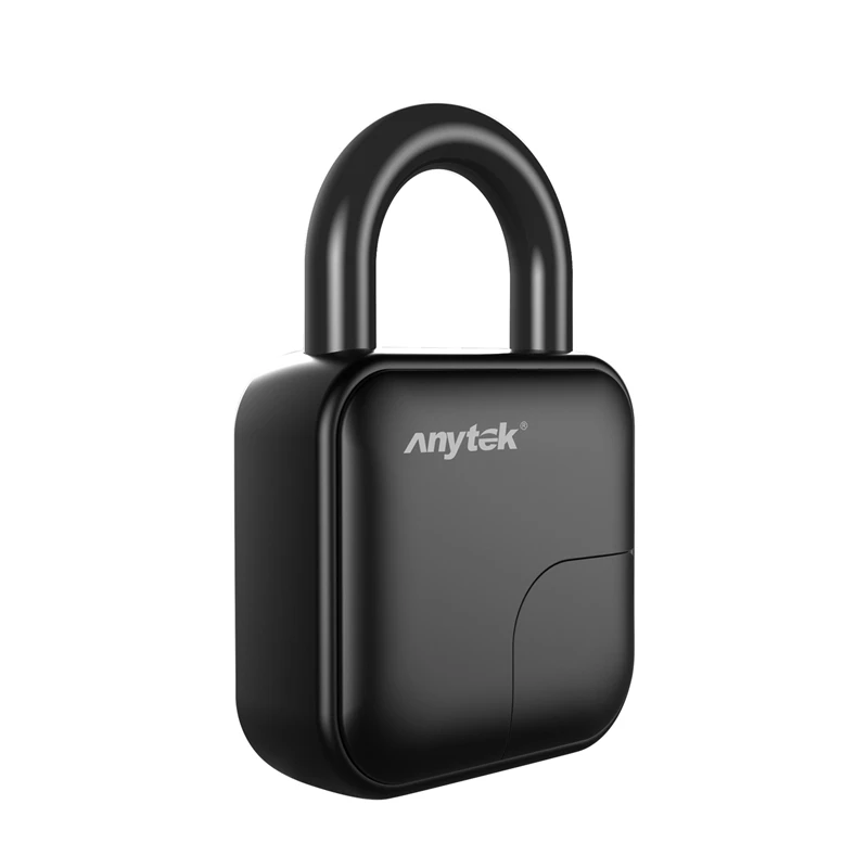 FFYY-Anytek L3 Usb Перезаряжаемый смарт-замок без ключа замок отпечатков пальцев Ip65 Водонепроницаемый Противоугонный замок безопасности двери багаж Cas