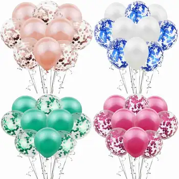 

10pcs/Set 12 inch Multicolor Confetti Latex Balloon Wedding Decoration Balloons Baby Shower Birthday Party Festival Decor