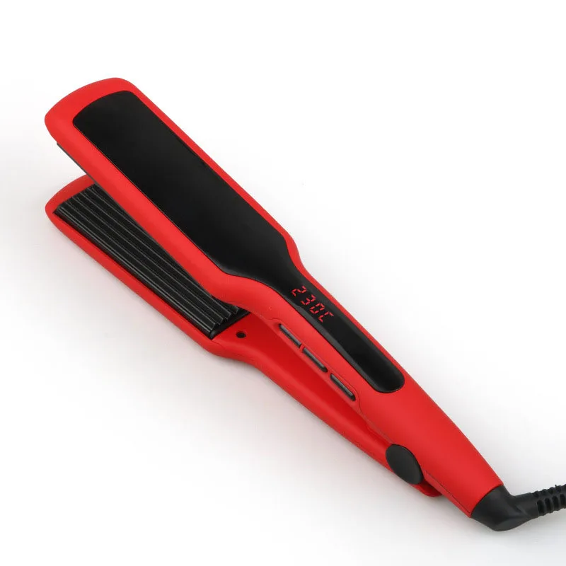 

Corn plywood perm European standard wide version adjustable temperature corn must be hot inside fluffy electric splint curler sh110097