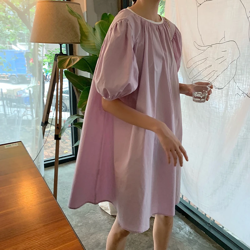 Повседневное свободное шикарное кружевное платье | Женская одежда