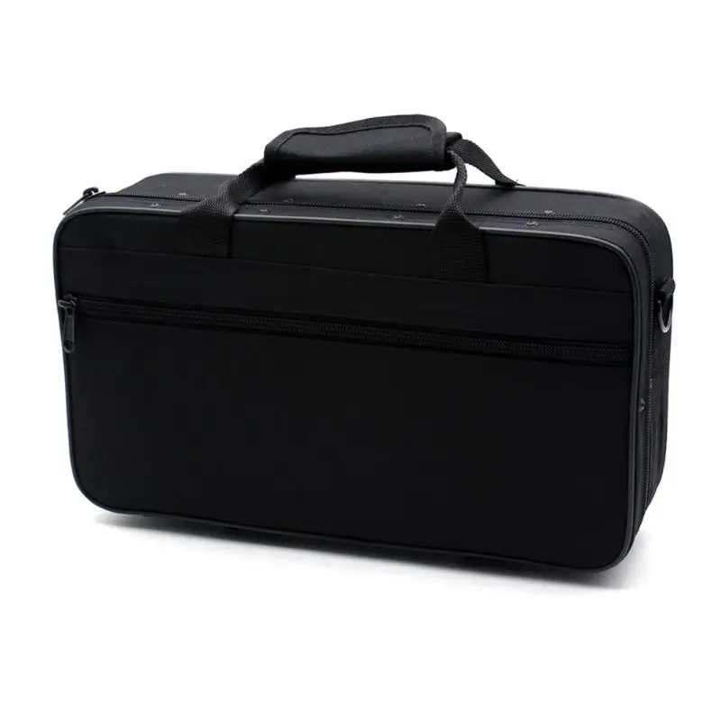 

Black Foam Padded Thicken Oxford Cloth Sotrage Bag Clarinet Box Case with Handle Strap Clarinet Protection Accessories