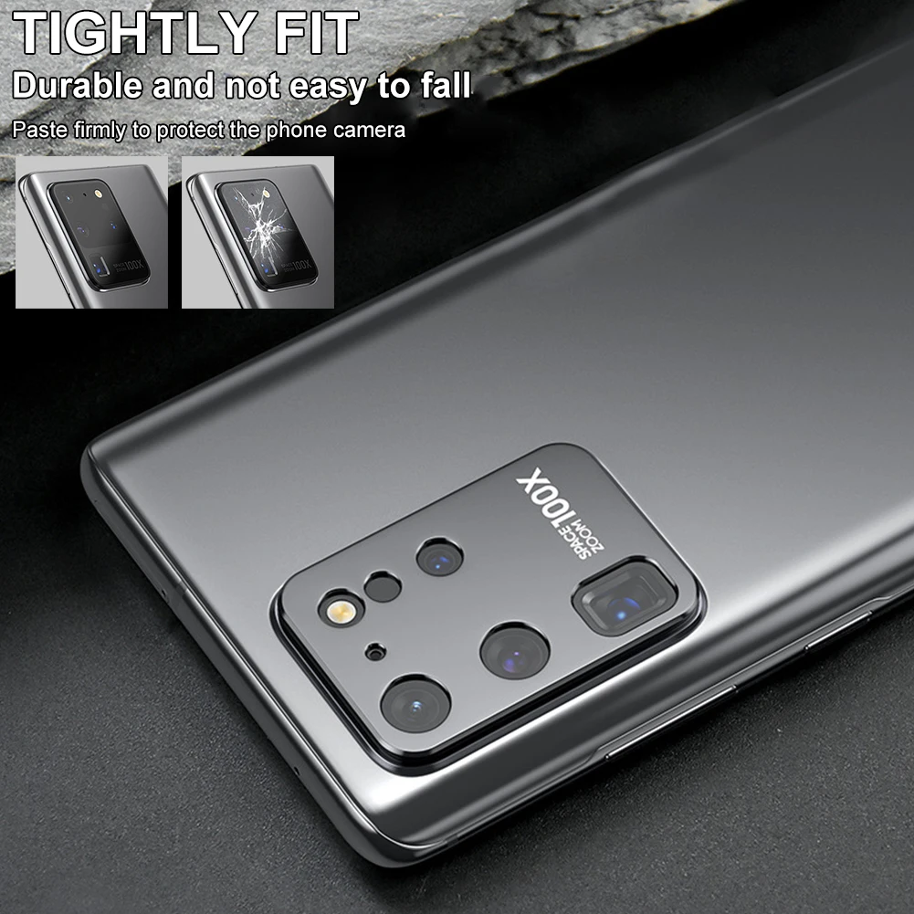Premium 3D Curved Lens Protector - Ultra-Clear Camera Cover Glass