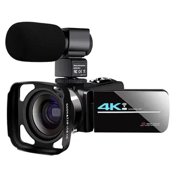 

KOMERY 48MP Video WiFi Camera Camcorder Live Streaming For Youbute 3.0 Inch Touch Screen Night Vision HD Recorder Handycam
