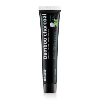 

HOT120G Natural Black Toothpaste Tooth Care Whitening Oral Hygiene Mint Bamboo Charcoal Toothpaste Teeth Oral Care Remove Stains