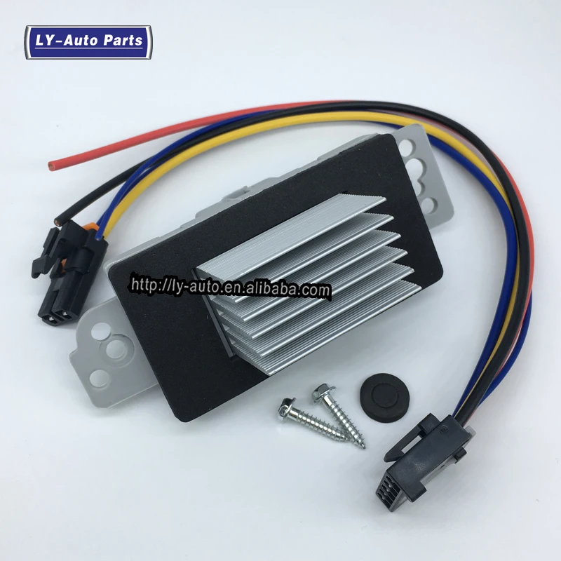Heater Blower Motor Regulator Resistor Module 89018778 For Chevy Silverado Trailblazer Cadillac Escalade GMC Sierra