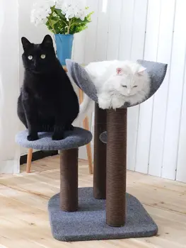 

Cat climbing frame small cat nest cat tree all-season wear-resistant simple sisal cat grab board diy cat jumping platform