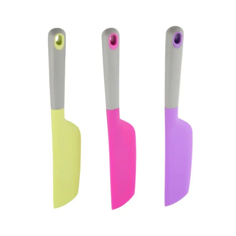  Silicone spatula heat-resistant cake cream butter spatula paste batter scraper non-stick flexible b