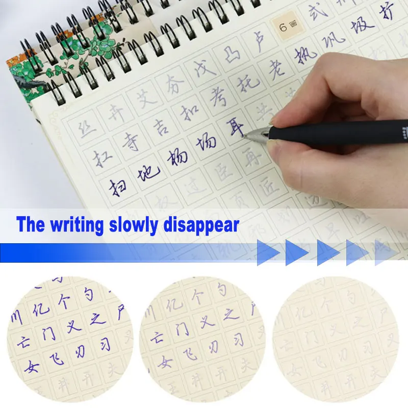 DELVTCH 32Pcs/Set Automatic Disappearing Refill Fading Cartridge Normal Temperature Ink Disappear Slowly Gel Pen Refill Ball Pen