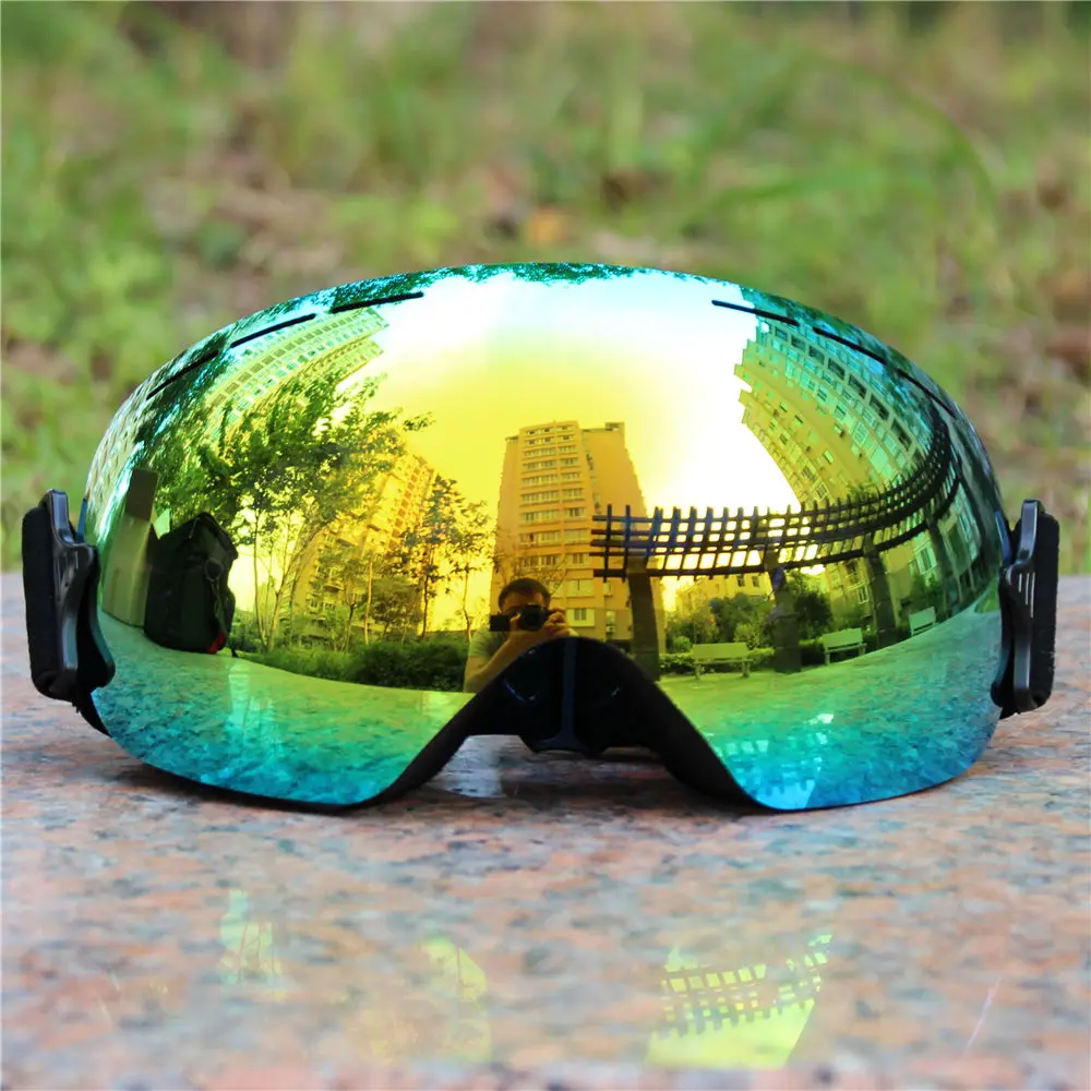 New Luxury Ski Goggles Winter Double-Layers Anti-Fog Snowmobile Goggles  UV400 Protection Men Women Ski Glasses Skiing Goggles - AliExpress