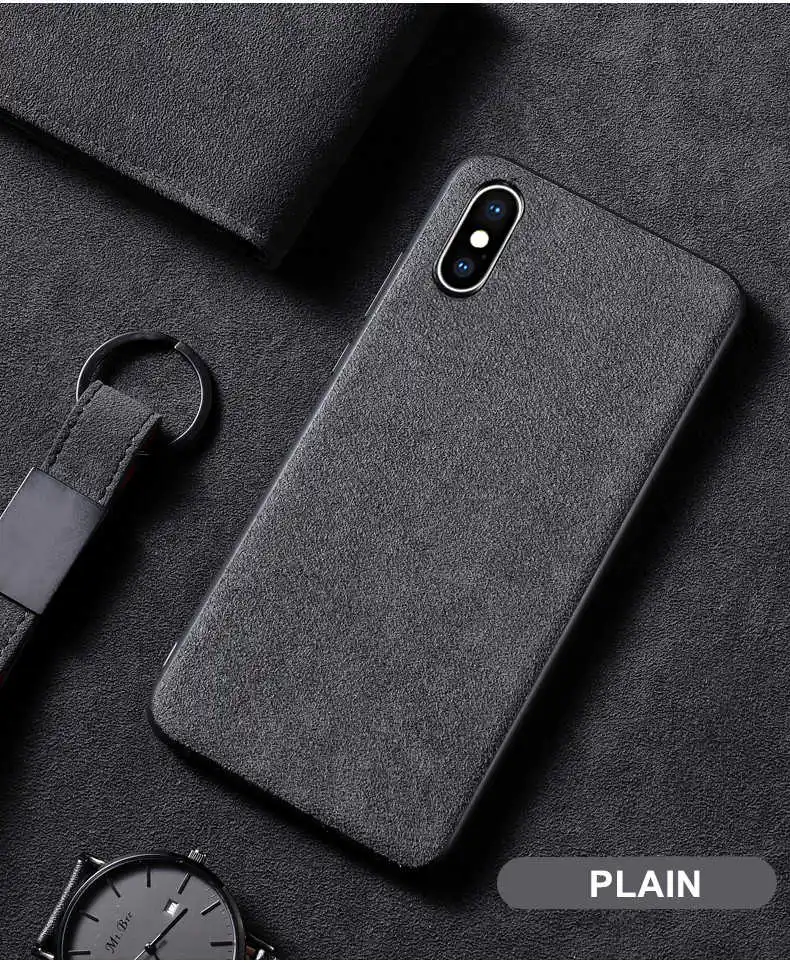 Hessy Меховой чехол для телефона для samsung note 8, 9, 10, автомобильная кожаная задняя крышка для samsung S8, S9, S10, E Plus, роскошный противоударный чехол - Цвет: 3