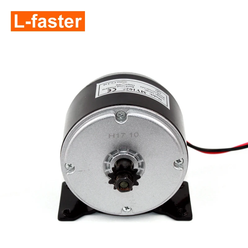24V 250W Электрический щеточный двигатель постоянного тока скутер DIY мотор комплект