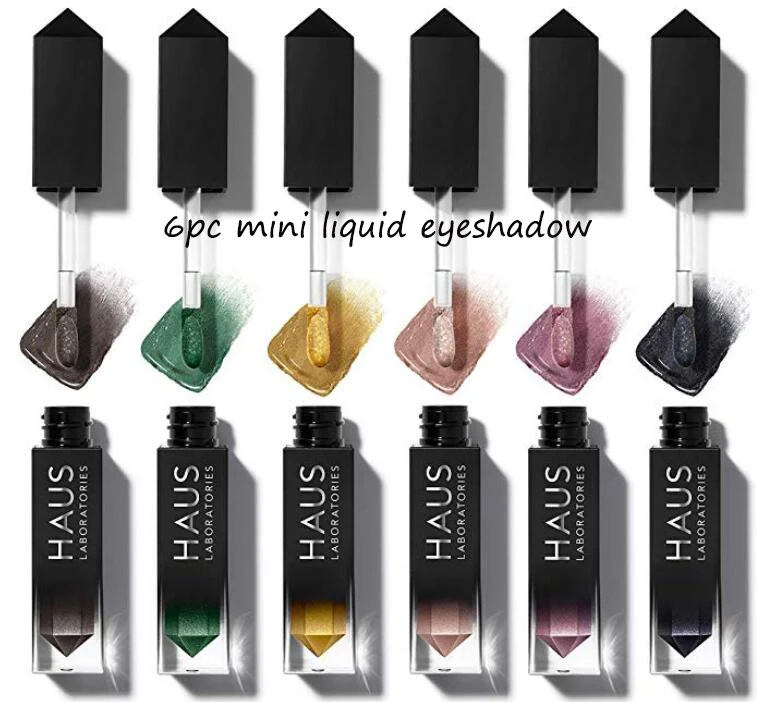 Haus beauty Ограниченная серия праздничный эксклюзивный макияж блеск для губ Тени для век праздничный набор - Цвет: liquid eyeshadow