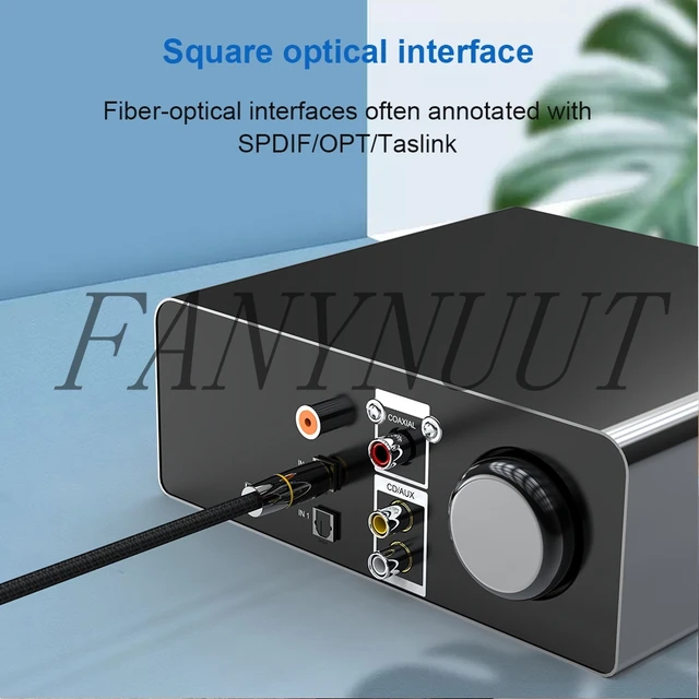 1/2 / 3M numérique à fibre optique audio optique Câble SPDIF MD