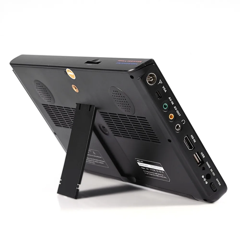 LEADSTAR 10 дюймов DVB-T-T2 цифровой аналоговый телевизионный 1024x600 Разрешение Цвет NTSC 50 Гц Портативный автомобиля мини ТВ Поддержка TF карты, Лидер продаж