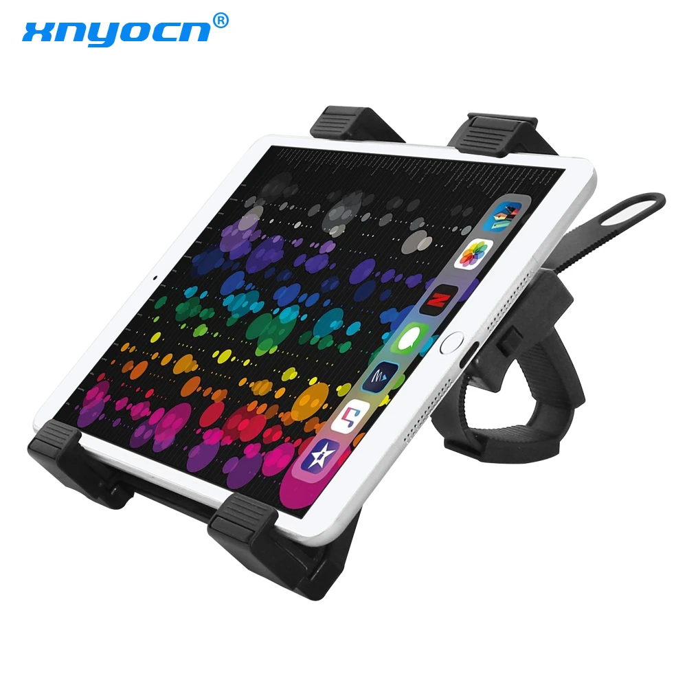 Xnyocn soporte para cinta de para bicicleta, montaje ajustable para manillar de bicicleta de 7 12 pulgadas y rotación de 360 grados para iPad air Pro 11, soporte tablet moto|Soportes de tablet| - AliExpress