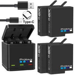 Enhanced Product Title:  
High-Performance Triple Charger with Rechargeable Battery for GoPro Cameras (4battery withcharger)