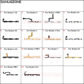 

Power Button On / Off Volume Mute Switch Button Flex Cable For Xiaomi Redmi 3S 3 4 PRO 4A 4X 5 Plus 5A 6 6A 7 S2 GO