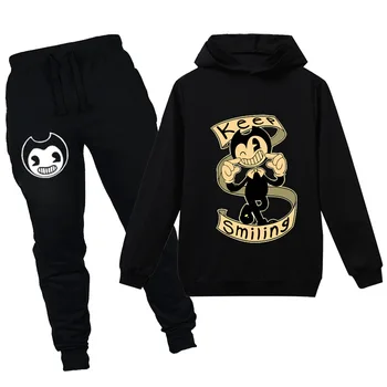 

2020 New Bendy and the ink machine Sweatshirt and Pants for Kids