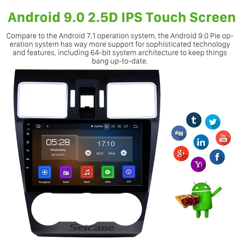 Автомагнитола Seicane 9 &quotDSP Android 10 0 2din стерео аудио мультимедиа плеер GPS головное