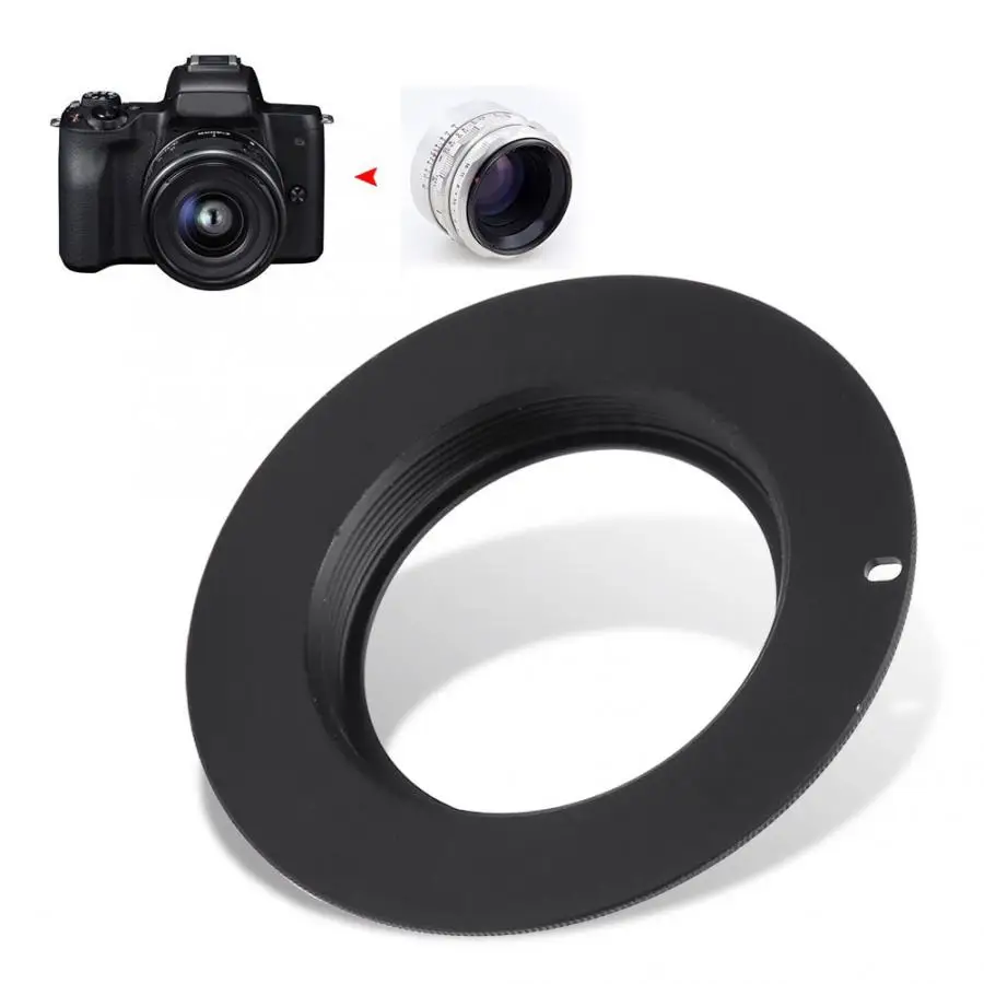 Adapter Ring M42-EOS Metal Lens Mount Adapter Ring for M42 Lens to Fit for Canon EOS Mount Camera