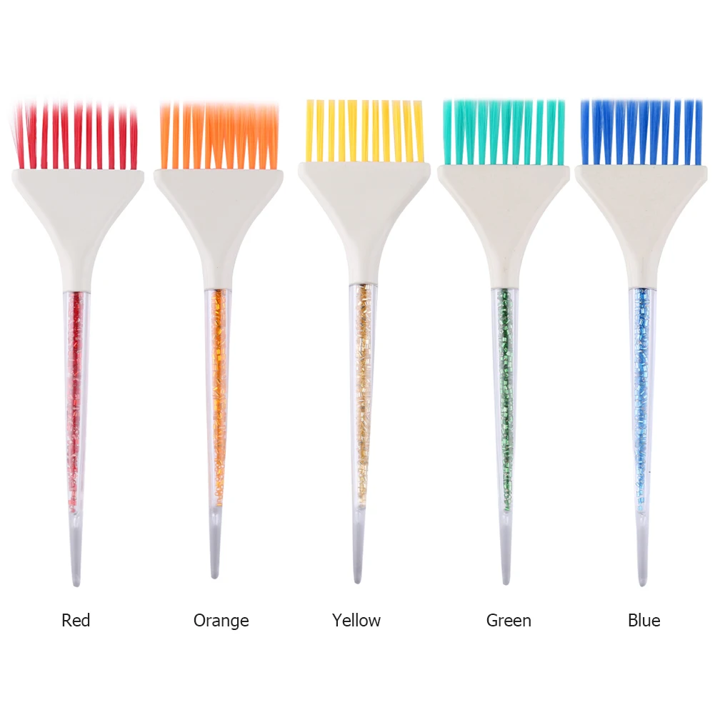 Description Picture 3 of itemHair Dye Brushes Plastic Easy Clean Mixing Bowl Hair Coloring Brush Barber Tools Salon DIY Hair Styling Accessories