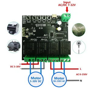 Image 4 - 4CH Tuya anahtarı WiFi anahtar modülü kablosuz röle akıllı yaşam APP uzaktan kumanda akıllı zamanlayıcı akıllı ev anahtarı