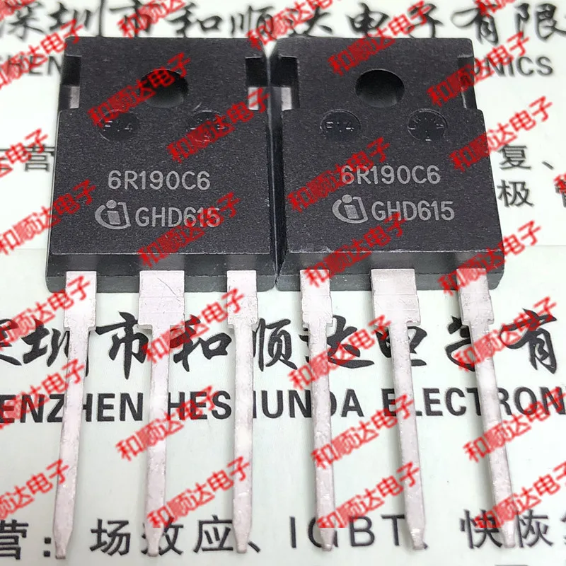 10 шт./лот IPW60R190C6 6R190C6 новые имеющиеся в 247 650V 20A