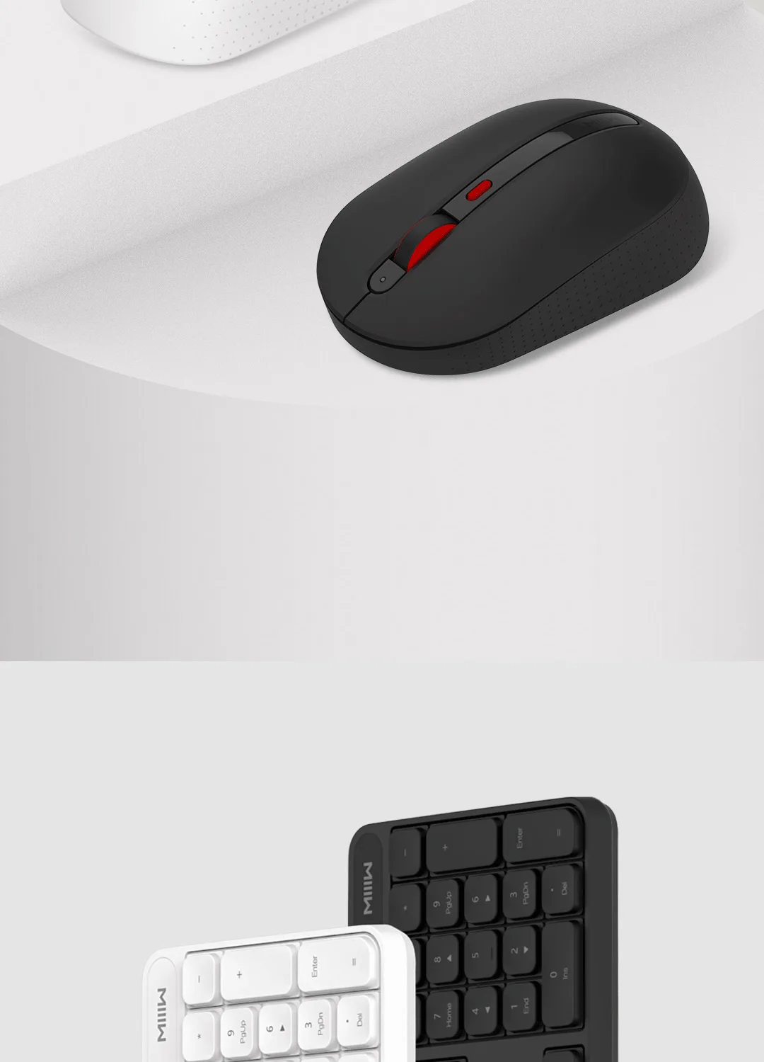 Xiaomi MiiiW Wireless Keyboard and Mouse Set 2.4G Wireless Receiver