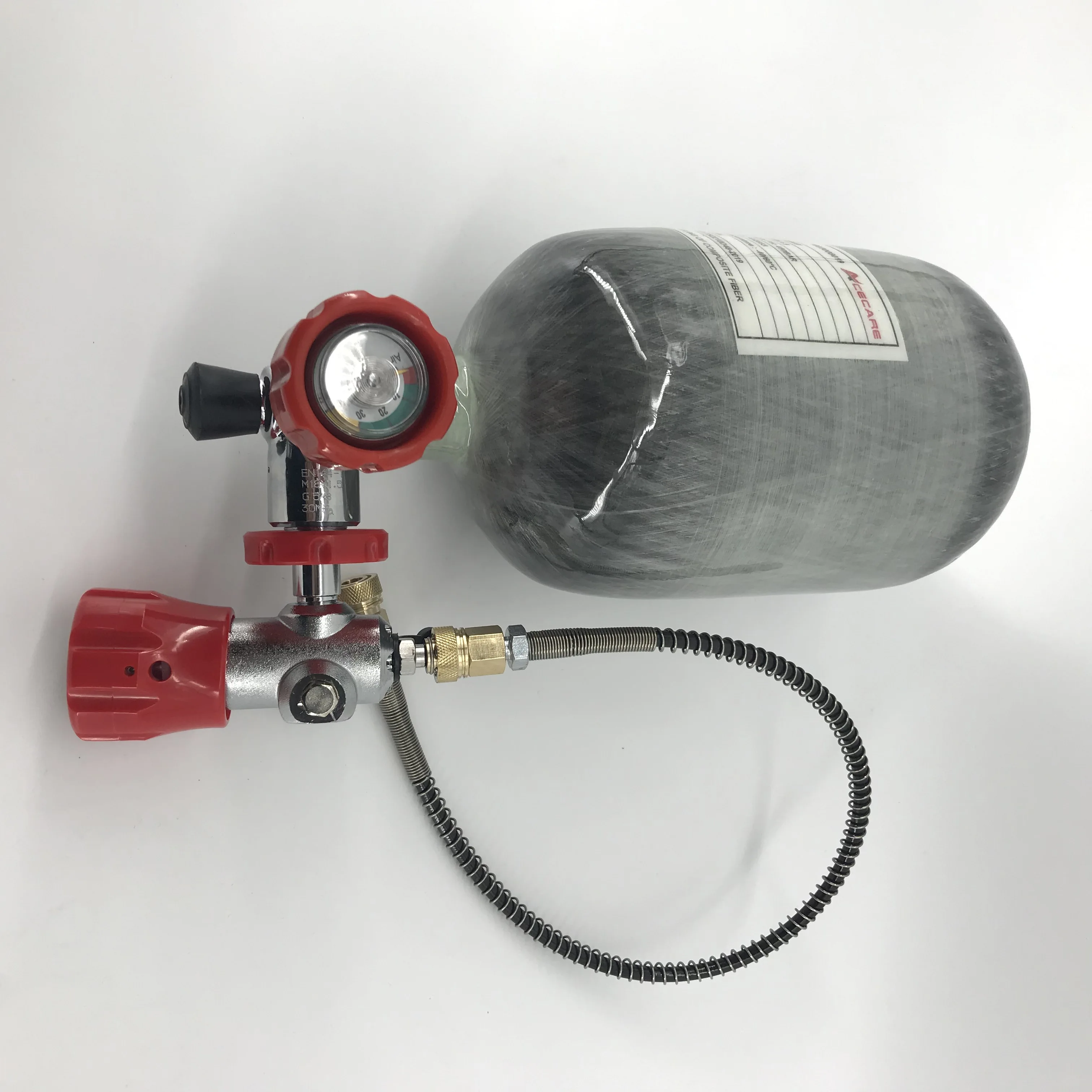 H1 DZX Acecare 2L PCP пневматическая винтовка углеродное волокно Пейнтбольный Танк Воздушный пистолет 4500PSI цилиндр Airsoft Airforce Condor пневматический пистолет для стрельбы - Цвет: H1 DZX