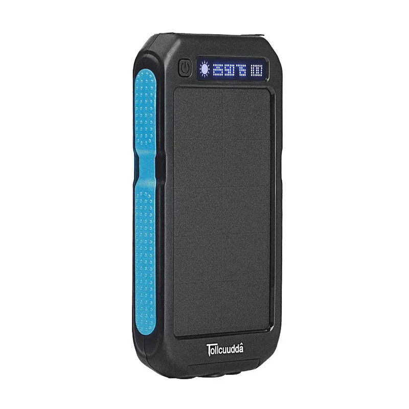 Солнечная батарея 30000mAh Водонепроницаемая батарея для сотового телефона резервная батарея Внешний аккумулятор зарядное устройство для Xiaomi Mi IPhone