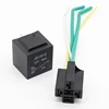 1 pair 12V 12Volt 40A Auto Automotive Relay Socket 40 Amp Relay & Wires ► Photo 2/5