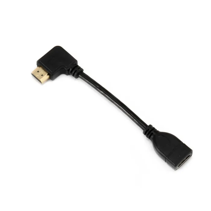 15/50cm 4K HDMI Male to Female Cable Right/Left 1080P Adapter Convertor Extension Cord AS99