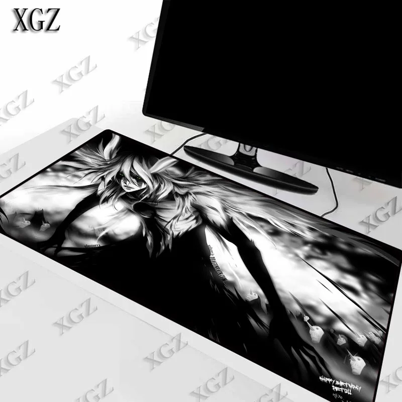 Игровой коврик для мыши XGZ Cool отбеливаемый в стиле аниме большой размер резиновый