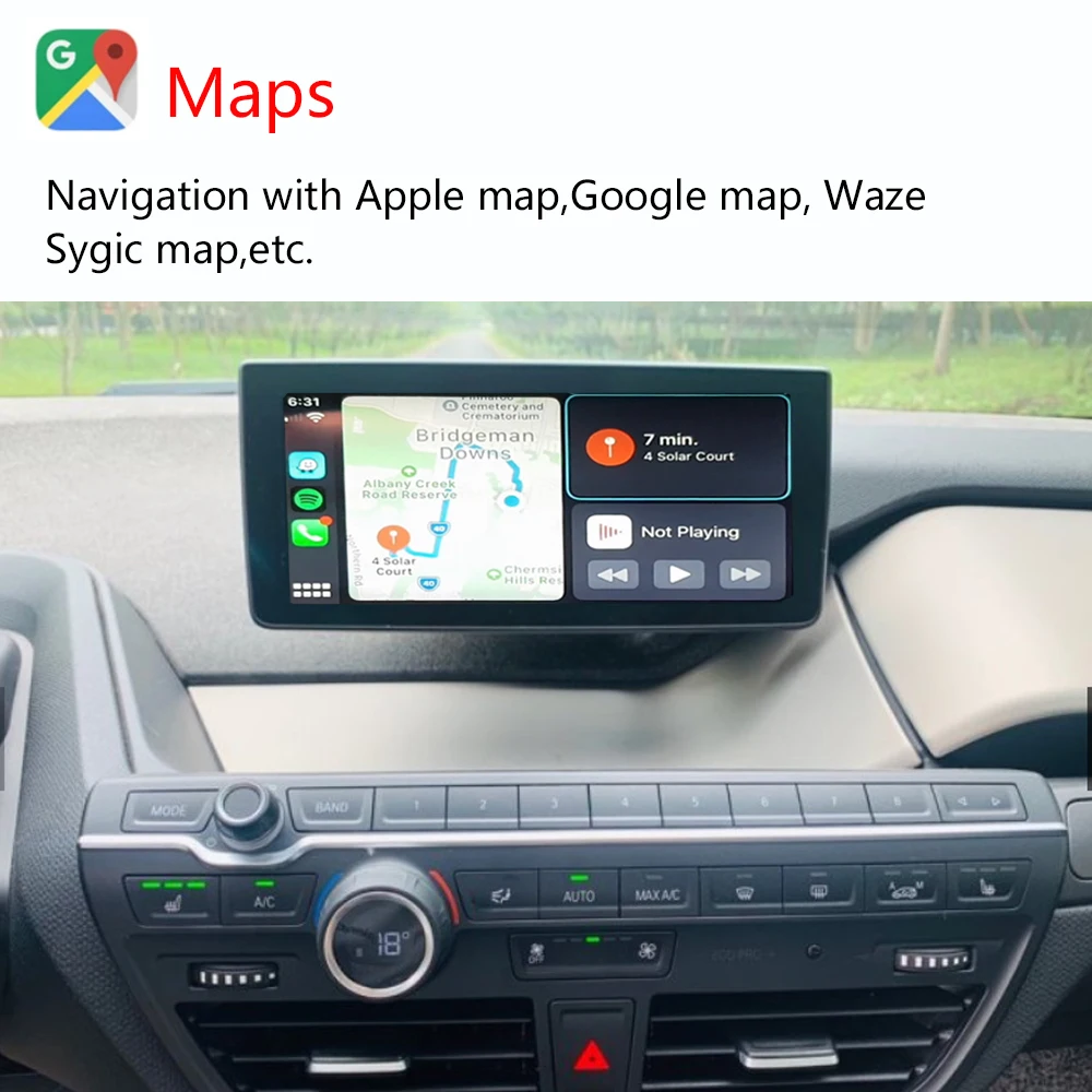 BMW I3 Wireless CarPlay MMI Prime Retrofit Full