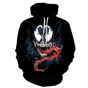 

New 3D Printed Hoodies Long Sleeve Hoodies Sweatshirt Hooded Coat MS08