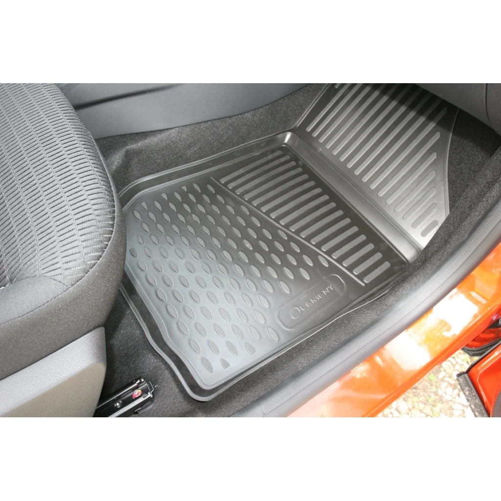 Коврики 3D в салон для RENAULT Kaptur, 04/->, 4 шт. ELEMENT3D4141210k
