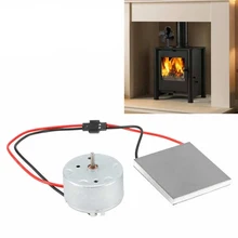 1.6 INCH Fireplace Fan Accessories Thermo Motive Generation Electricity Hot And Cold Motors