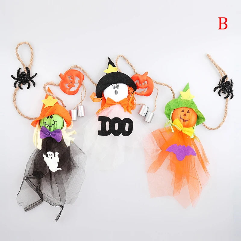 Halloween Hanging Props Ornament Pumpkin Bat Scarecrow Doll For Home Outdoor Party | Дом и сад