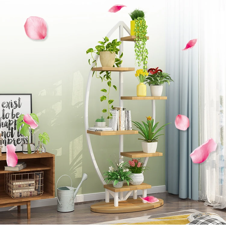 Green Luo Flower Airs многоярусная внутренняя отделка рама гостиной посадочного типа железная мясная Цветочная полка балкон