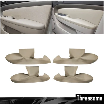 

4PCS Car Interior Microfiber Leather Door Panel Armrest Cover Protective Trim For Chevrolet Epica 2007 - 2013